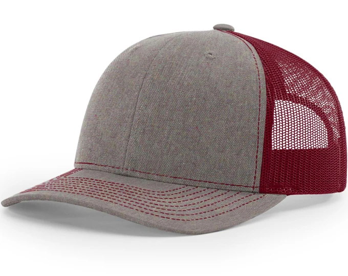 Boné LOX CAPS CINZA / VINHO, modelo 100