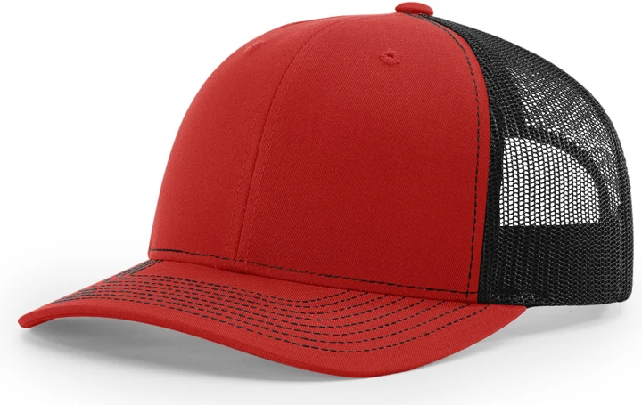 Boné LOX CAPS VERMELHO / PRETO, modelo 100