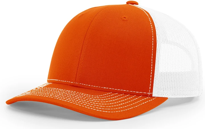 Boné LOX CAPS LARANJA / BRANCO, modelo 100