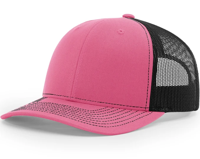 Boné LOX CAPS ROSA / PRETO, modelo 100
