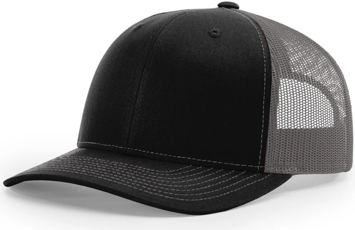 Boné LOX CAPS PRETO / CINZA, modelo 100
