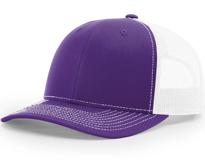Boné LOX CAPS ROXO / BRANCO, modelo 100