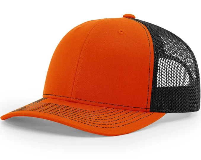 Boné LOX CAPS LARANJA / PRETO, modelo 100