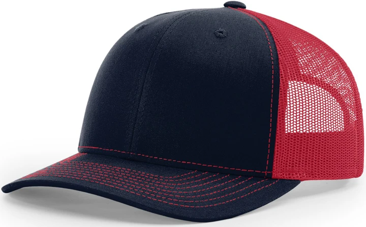 Boné LOX CAPS MARINHO / VERMELHO, modelo 100