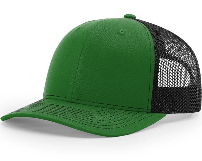 Boné LOX CAPS VERDE / PRETO, modelo 100