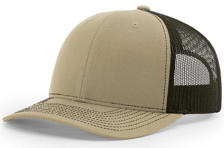 Boné LOX CAPS CAQUI / PRETO, modelo 100